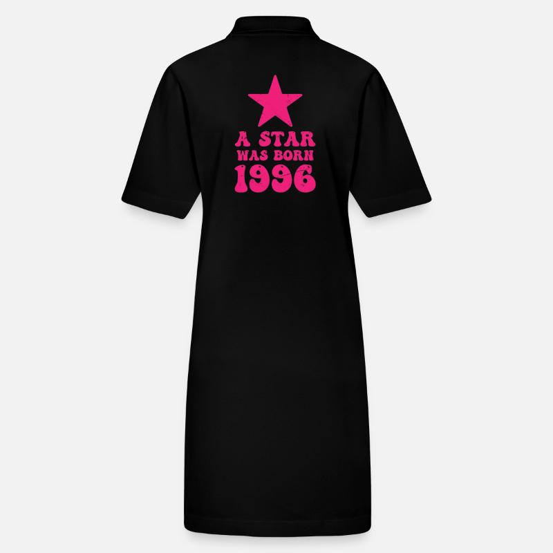 Une star est née en 1996 Anniversaire Robe polo bio PAIGER Stanley/Stella Femme