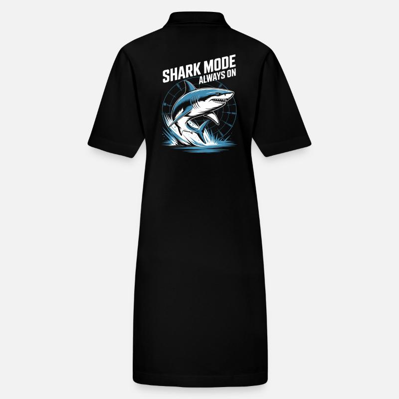 Mode requin : design maritime toujours actif Robe polo bio PAIGER Stanley/Stella Femme