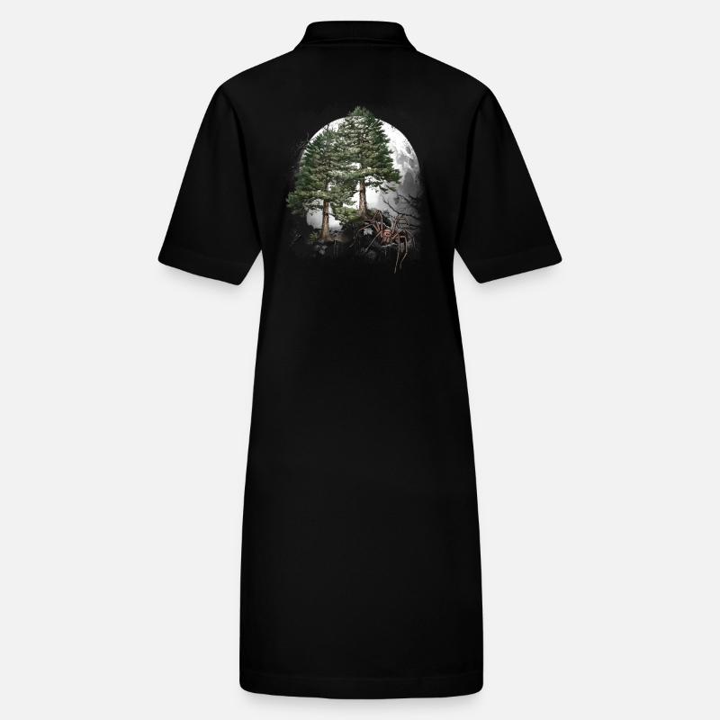 Halloween Spinne Spinnen Waldbewohner Stanley/Stella Frauen Bio-Polokleid PAIGER