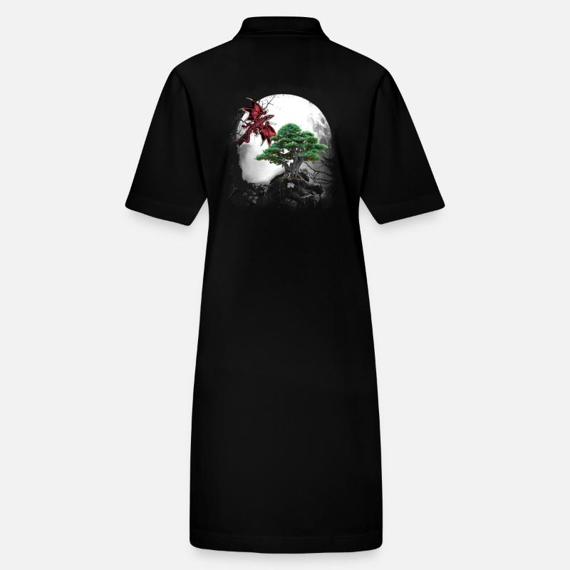 Märchen Fabeltier Drache Drachen Märchenfigur Myth Stanley/Stella Frauen Bio-Polokleid PAIGER