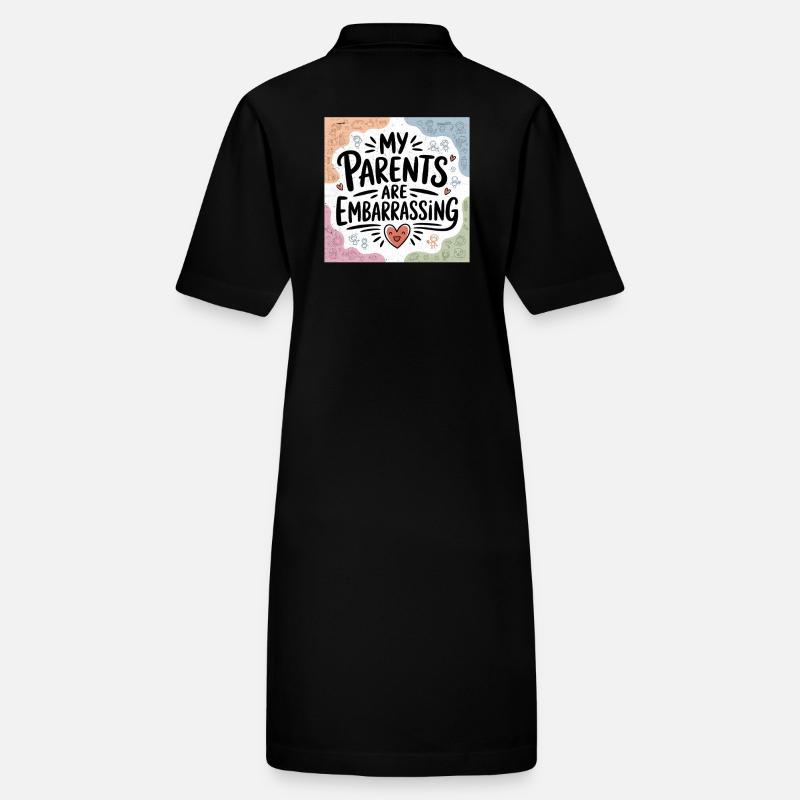 Mes parents sont embarrassants Robe polo bio PAIGER Stanley/Stella Femme