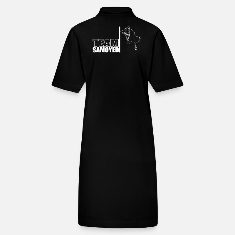 TEAM Chien Samoyède Chien Samoyède Wilsigns Robe polo bio PAIGER Stanley/Stella Femme