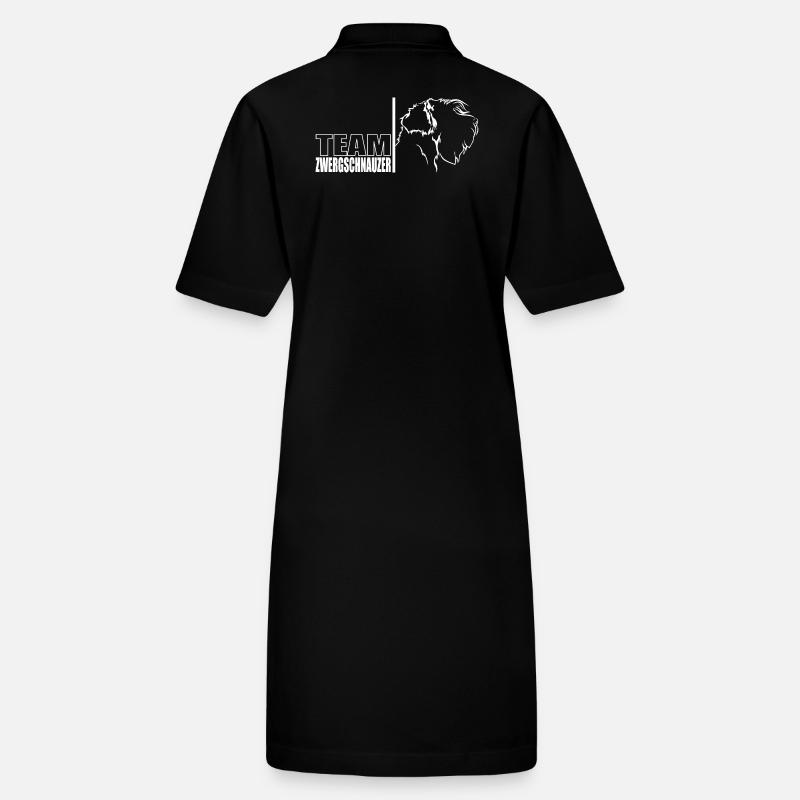 TEAM Zwergschnauzer Hunde Hund Wilsigns Stanley/Stella Frauen Bio-Polokleid PAIGER