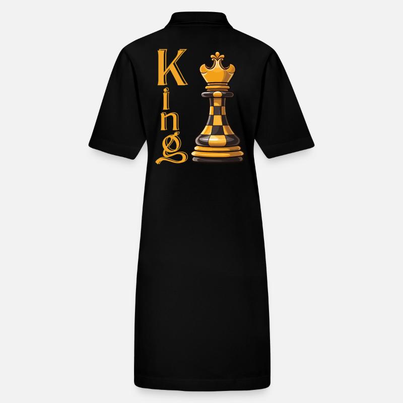 Roi des échecs Élégance Robe polo bio PAIGER Stanley/Stella Femme