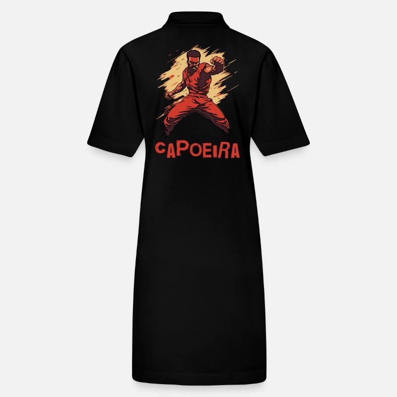 Combattant robuste, l’art martial de la Capoeira Robe polo bio PAIGER Stanley/Stella Femme