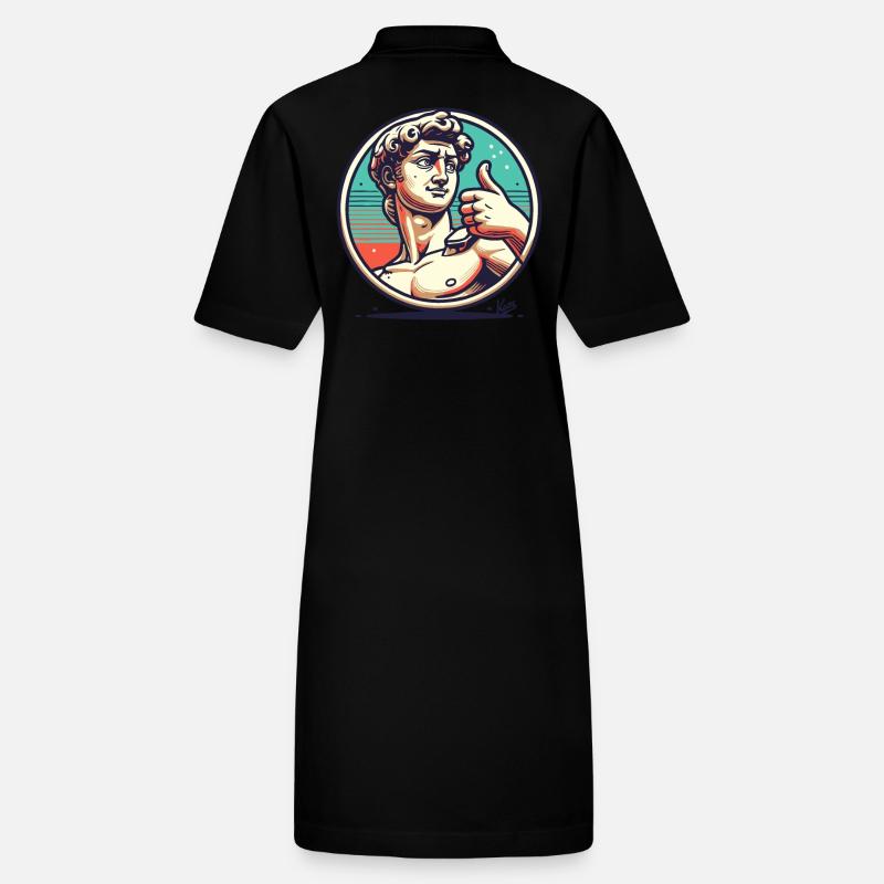 Florence : Pouce levé de David Robe polo bio PAIGER Stanley/Stella Femme