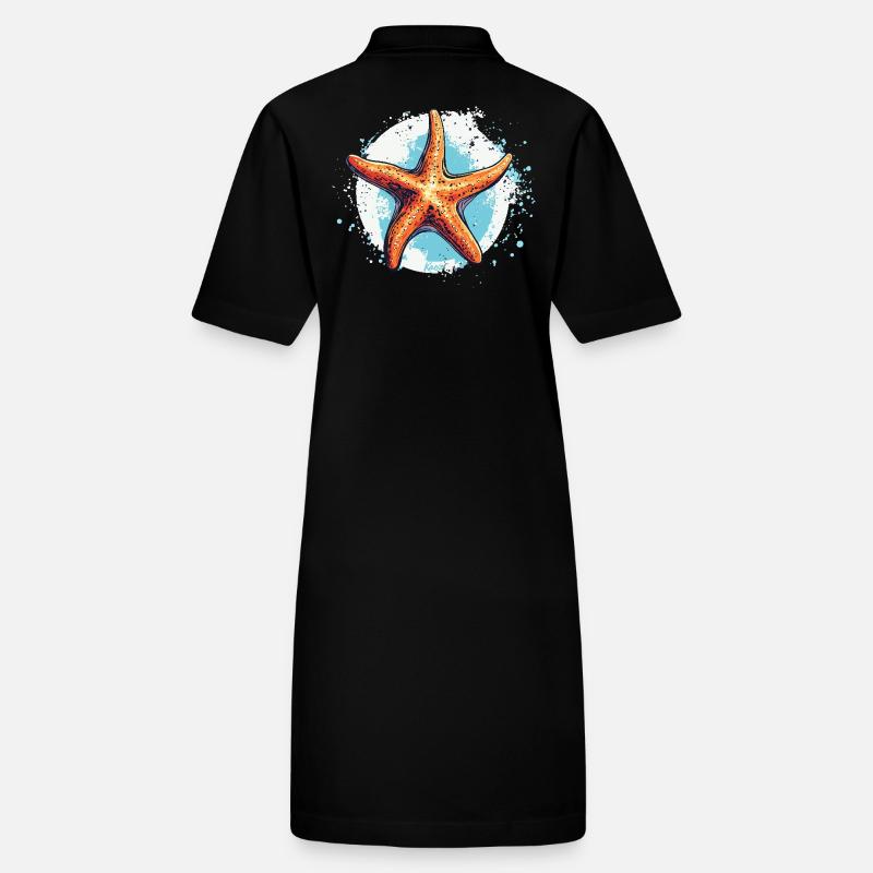 Une étoile de mer Robe polo bio PAIGER Stanley/Stella Femme