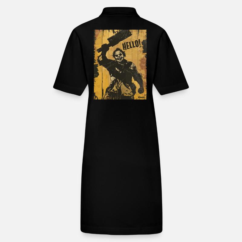 Horreur Slasher dit bonjour Robe polo bio PAIGER Stanley/Stella Femme