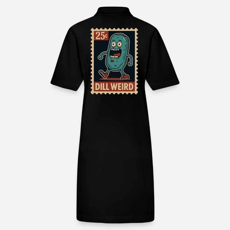 Concombre étrange comme timbre Robe polo bio PAIGER Stanley/Stella Femme