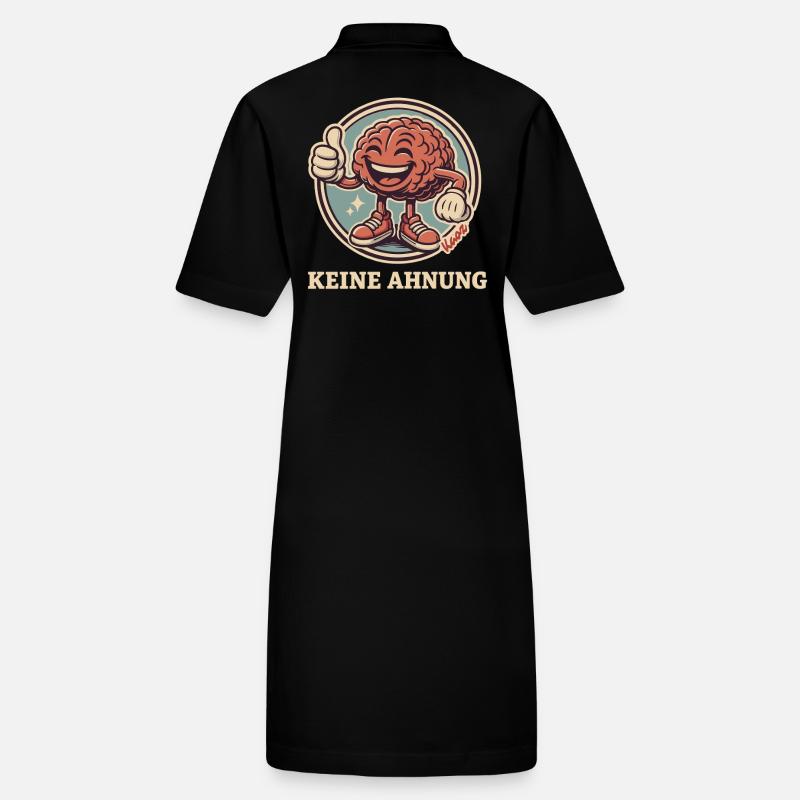Keine Ahnung Gehirn Stanley/Stella Frauen Bio-Polokleid PAIGER