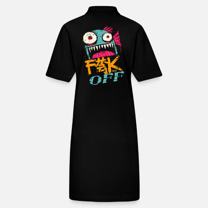 Wild fish cries out for take-off in bright colors Stanley/Stella PAIGER Organic Women’s Polo Dress