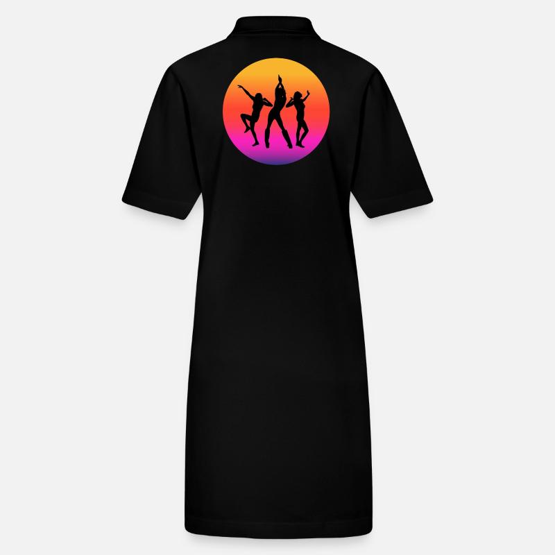 diso, fan de disco, musique disco Robe polo bio PAIGER Stanley/Stella Femme