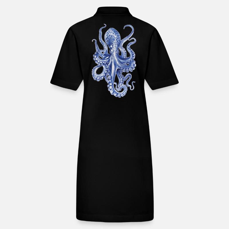 Oktopus Stanley/Stella Frauen Bio-Polokleid PAIGER