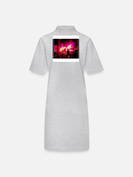 Parties - Robe polo bio PAIGER Stanley/Stella Femme - noir - Dos