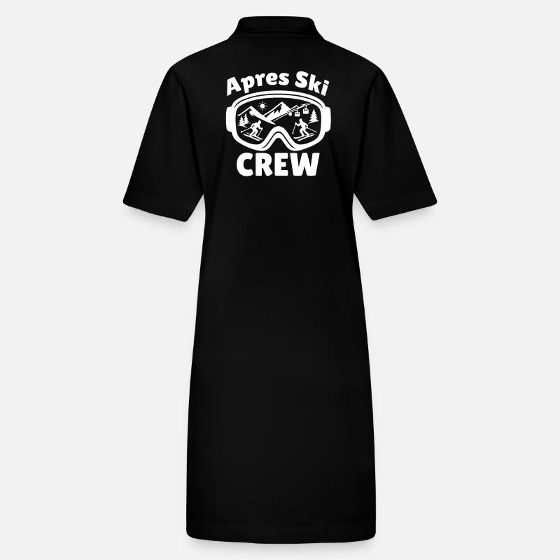 Apres Ski Crew Skibrille Party Style Stanley/Stella Frauen Bio-Polokleid PAIGER