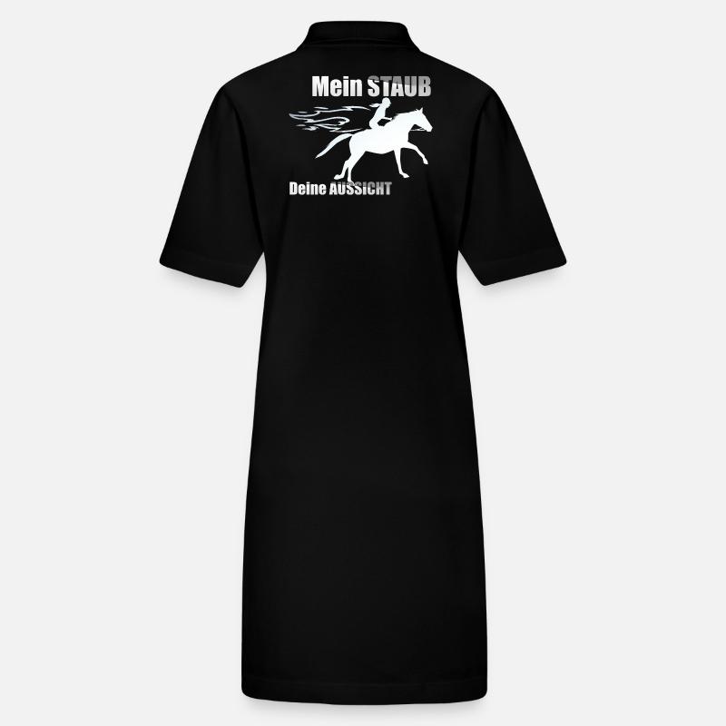 Cavalière au galop drôle Robe polo bio PAIGER Stanley/Stella Femme