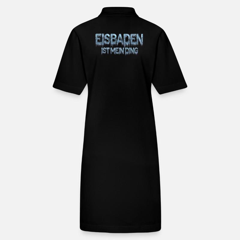 Ice bathing is my thing Stanley/Stella PAIGER Organic Women’s Polo Dress