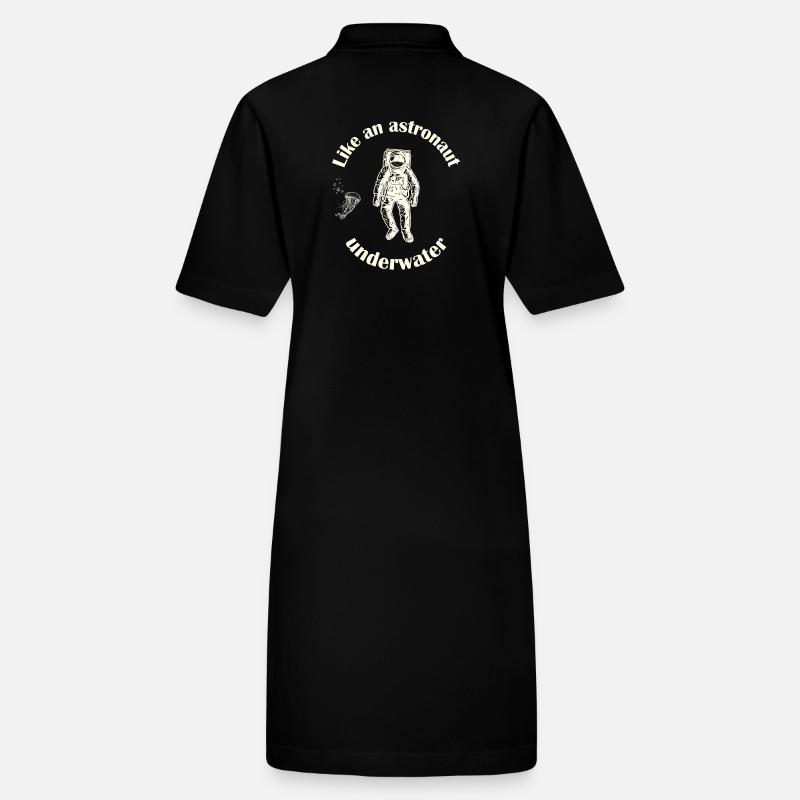 Astronauten-Taucher. Stanley/Stella Frauen Bio-Polokleid PAIGER