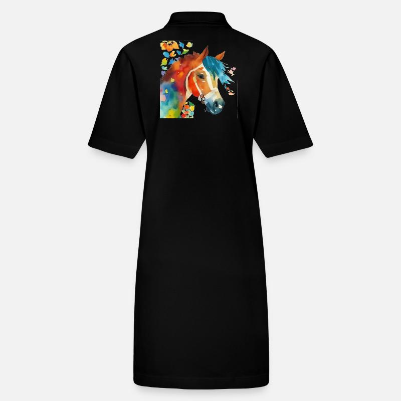 Le bonheur du cheval Robe polo bio PAIGER Stanley/Stella Femme