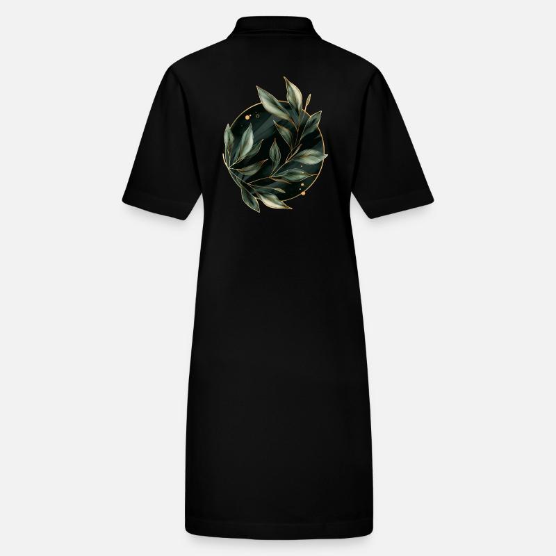 Feuilles de plantes Robe polo bio PAIGER Stanley/Stella Femme