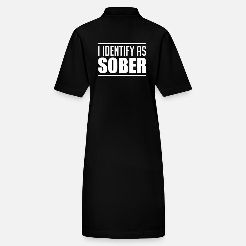 I identify as sober, and proud! Stanley/Stella PAIGER Organic Women’s Polo Dress