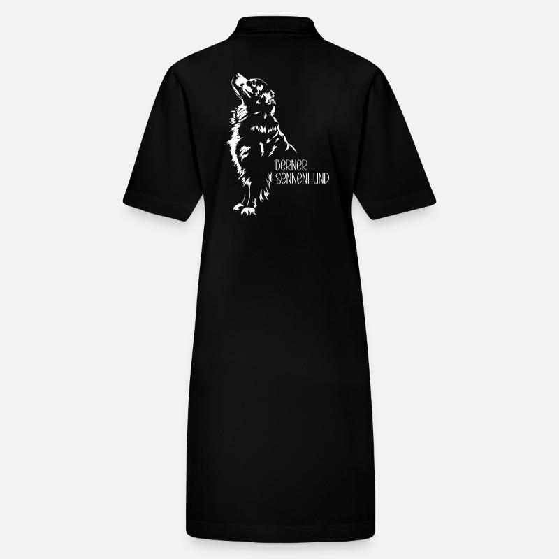 Bouvier Bernois Silhouette Chien Chien Wilsigns Robe polo bio PAIGER Stanley/Stella Femme