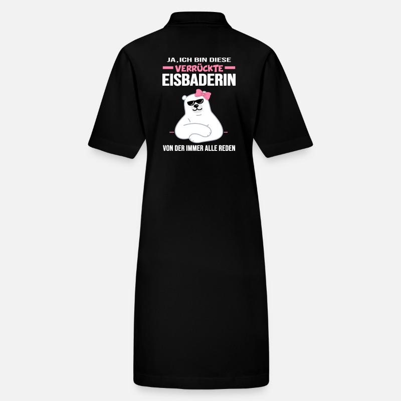 Baigneur de glace, piscine d’hiver, nageur d’hiver Robe polo bio PAIGER Stanley/Stella Femme