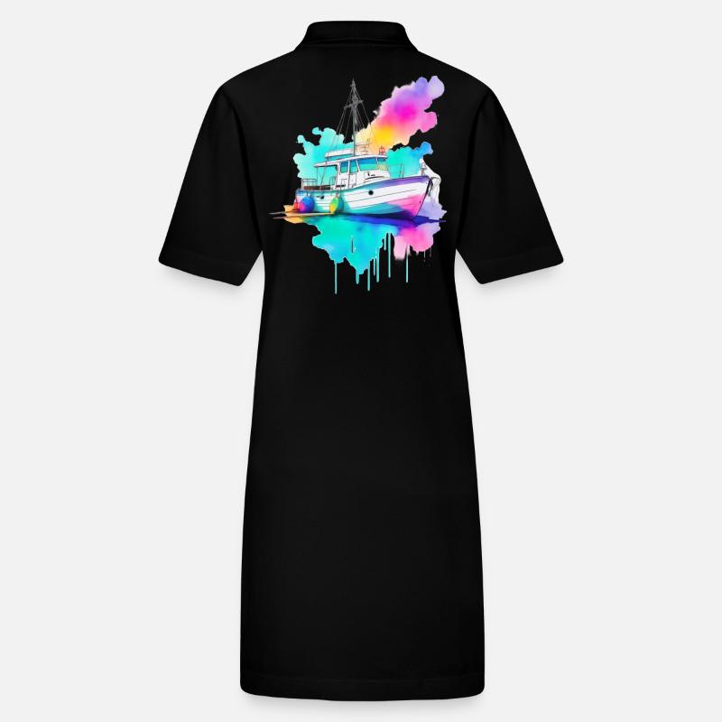 Sailboat Stanley/Stella PAIGER Organic Women’s Polo Dress