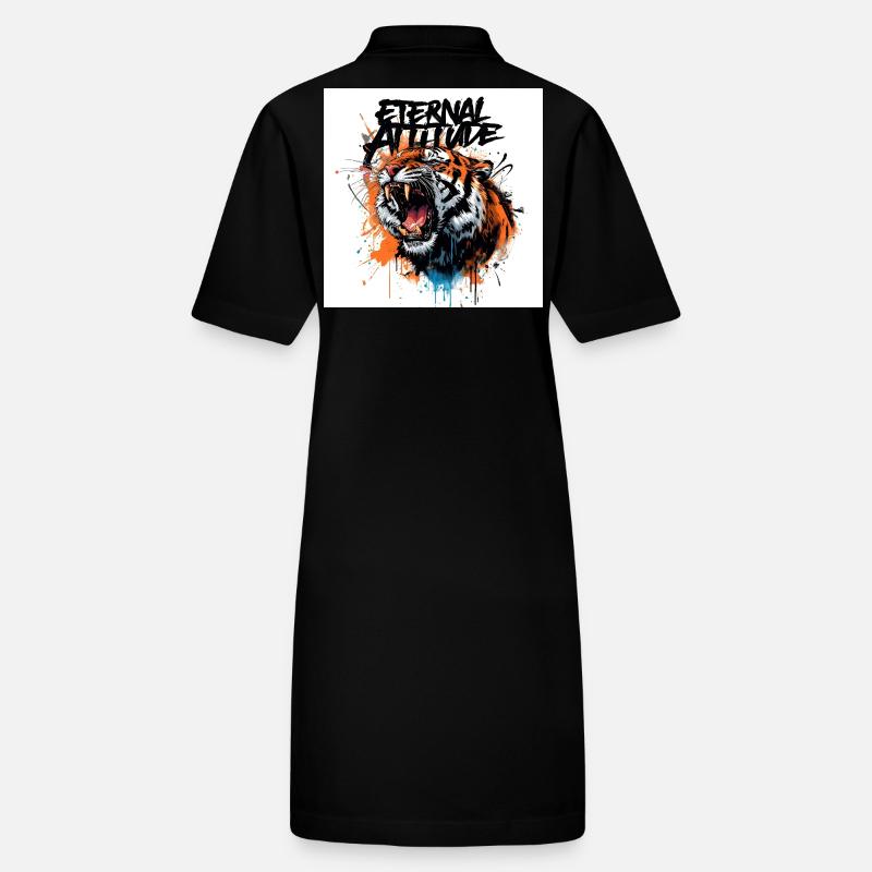 Pose du tigre éternel Robe polo bio PAIGER Stanley/Stella Femme