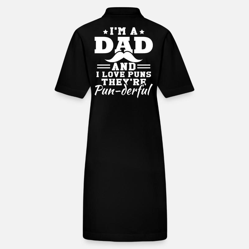 Ich liebe Wortspiele | Herren | Papa Witz Stanley/Stella Frauen Bio-Polokleid PAIGER