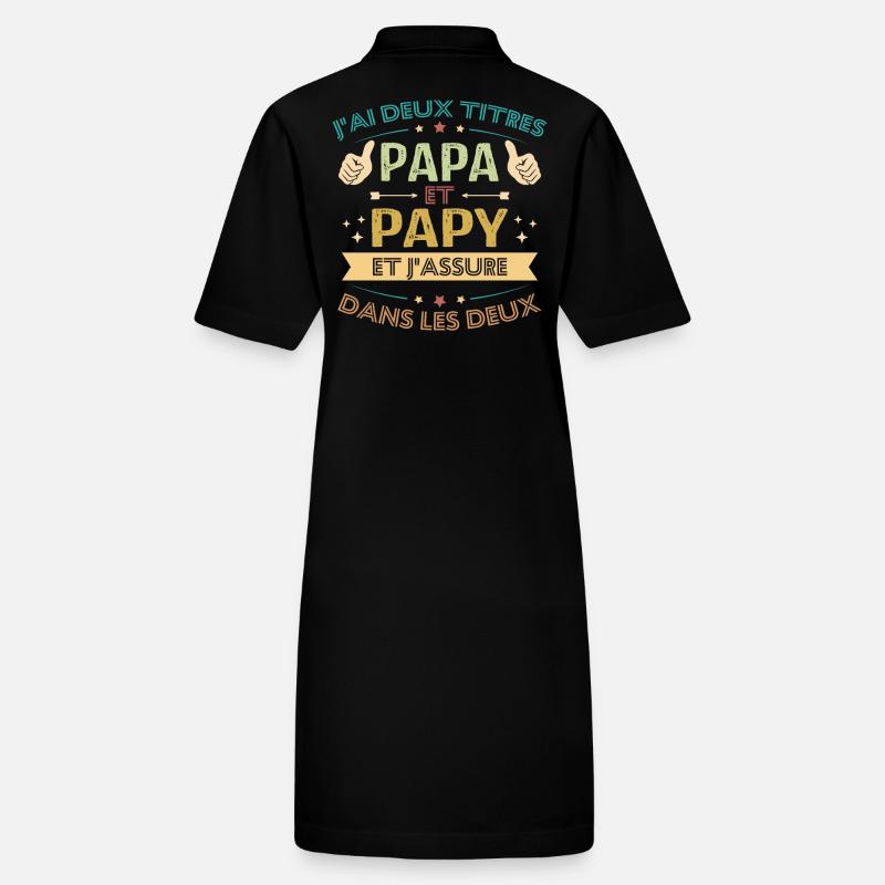 Papa et papy Robe polo bio PAIGER Stanley/Stella Femme