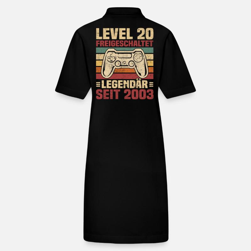 Level 20 freigeschaltet legendär seit 2003 Stanley/Stella Frauen Bio-Polokleid PAIGER