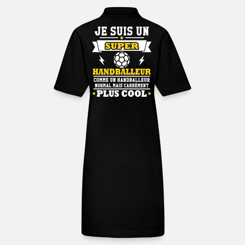 Je suis un super handballeur Robe polo bio PAIGER Stanley/Stella Femme
