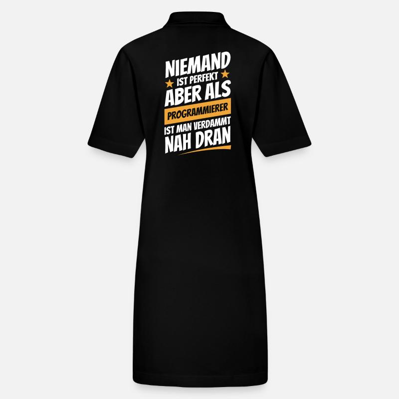Niemand ist perfekt - Programmierer - Spruch Stanley/Stella Frauen Bio-Polokleid PAIGER