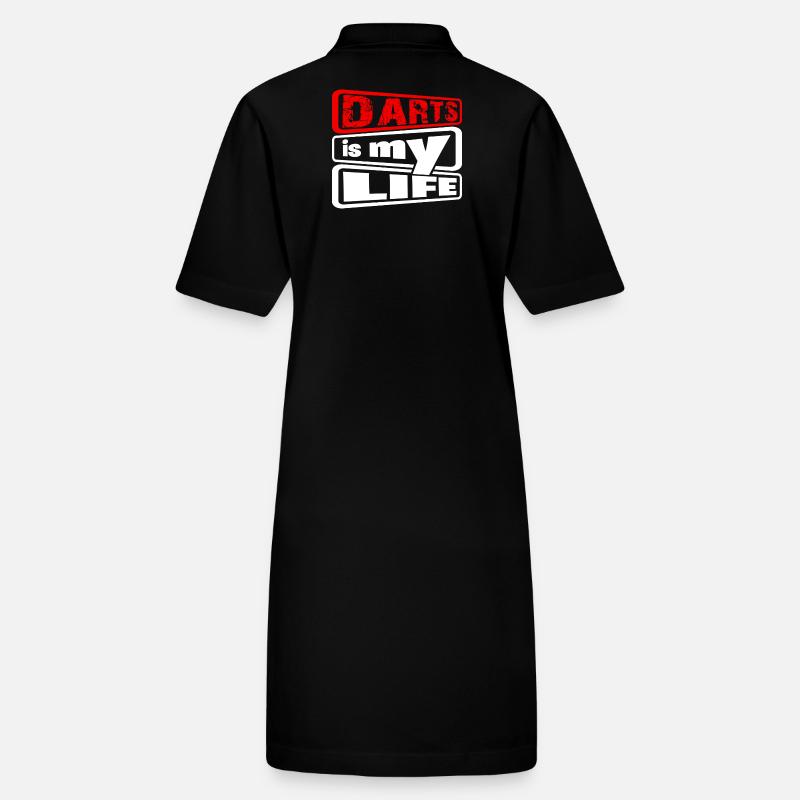 Dart, Darts c’est ma vie 2 Robe polo bio PAIGER Stanley/Stella Femme