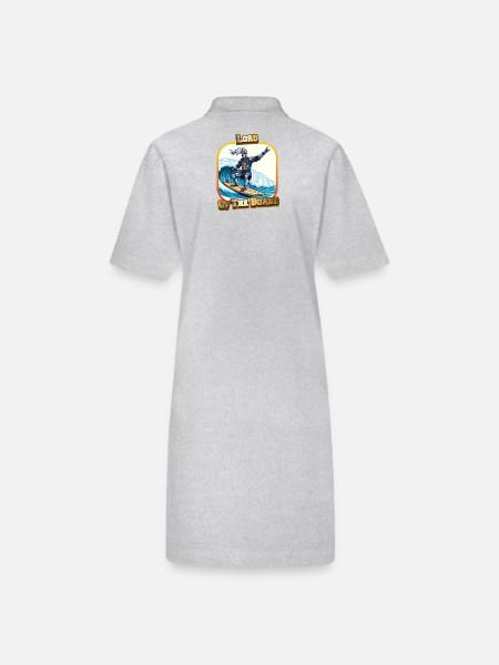 Lord of the Board - Stanley/Stella Frauen Bio-Polokleid PAIGER - Schwarz - Hinten