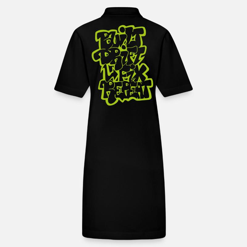 Dérivée construite Fix Repeat 02 Robe polo bio PAIGER Stanley/Stella Femme