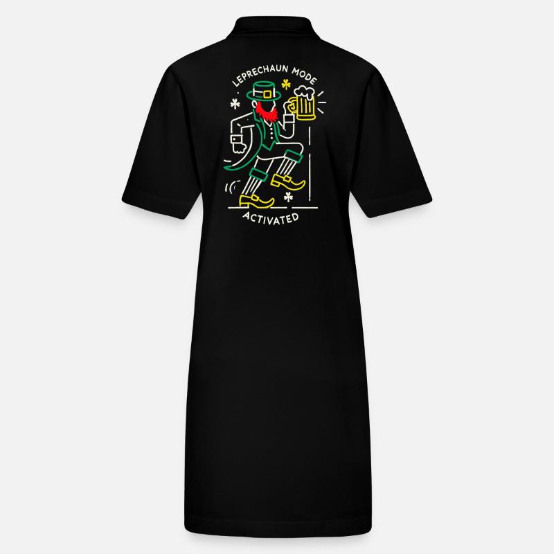 Le mode lutin active la célébration de la Saint-Patrick Robe polo bio PAIGER Stanley/Stella Femme