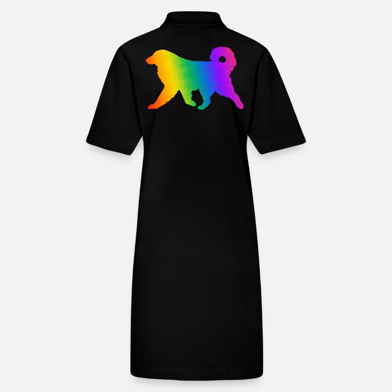 Bouvier des Pyrénées, entièrement personnalisable à volonté Robe polo bio PAIGER Stanley/Stella Femme