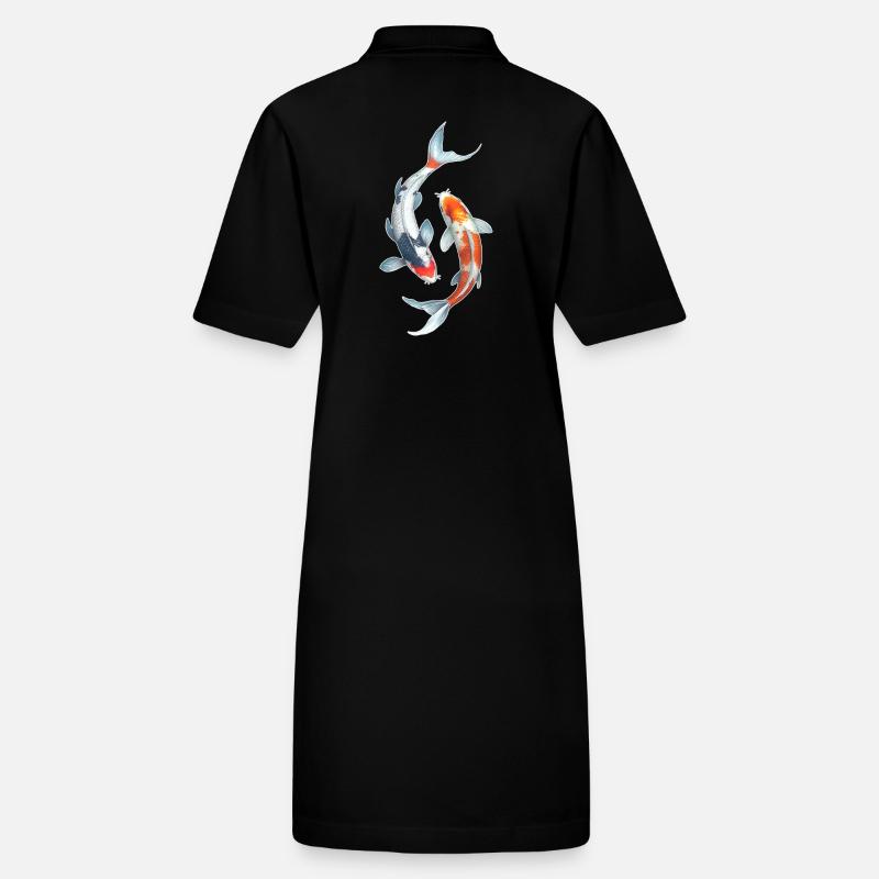 Koi Carp Stanley/Stella PAIGER Organic Women’s Polo Dress