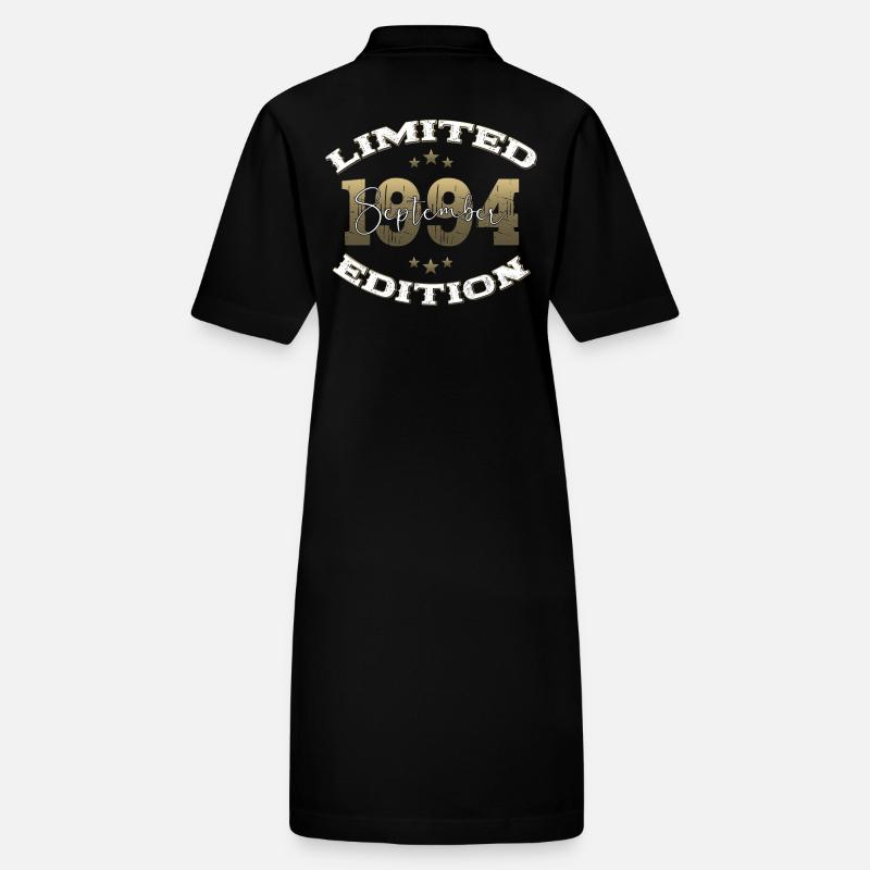 30e anniversaire Original Septembre 94 Né en 1994 Robe polo bio PAIGER Stanley/Stella Femme
