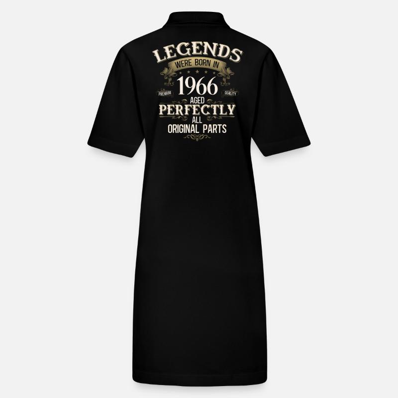 Légende du 60e anniversaire née en 1966 Robe polo bio PAIGER Stanley/Stella Femme