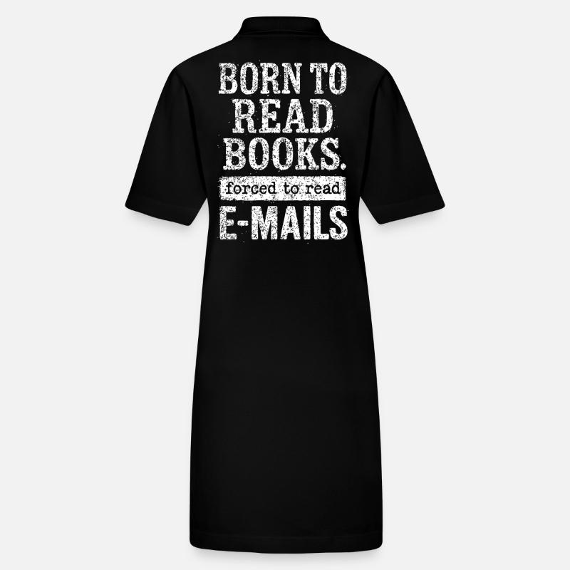 Born to Read Books – Statement Stanley/Stella PAIGER Organic Women’s Polo Dress