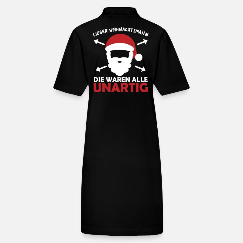 Lieber Weihnachtsmann Die Waren Alle Unartig Stanley/Stella Frauen Bio-Polokleid PAIGER