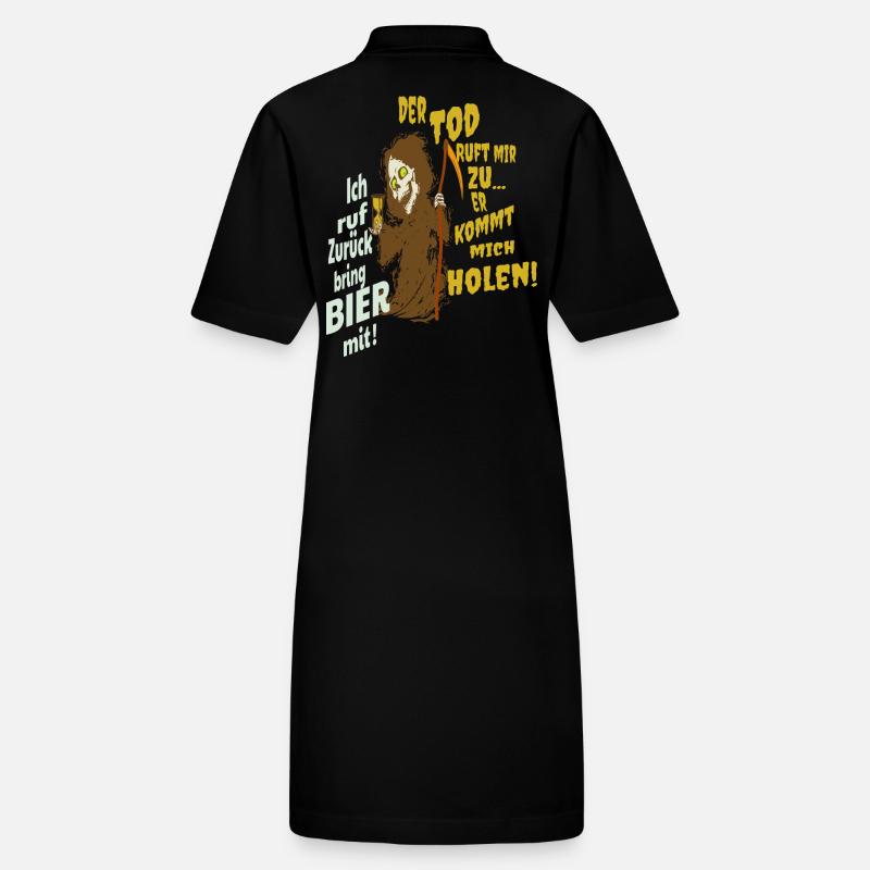 Grim reaper drôle Robe polo bio PAIGER Stanley/Stella Femme