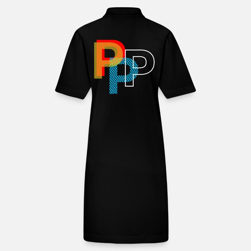 Lettre P Robe polo bio PAIGER Stanley/Stella Femme