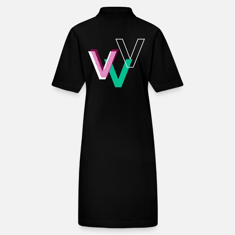 V Letter Stanley/Stella PAIGER Organic Women’s Polo Dress