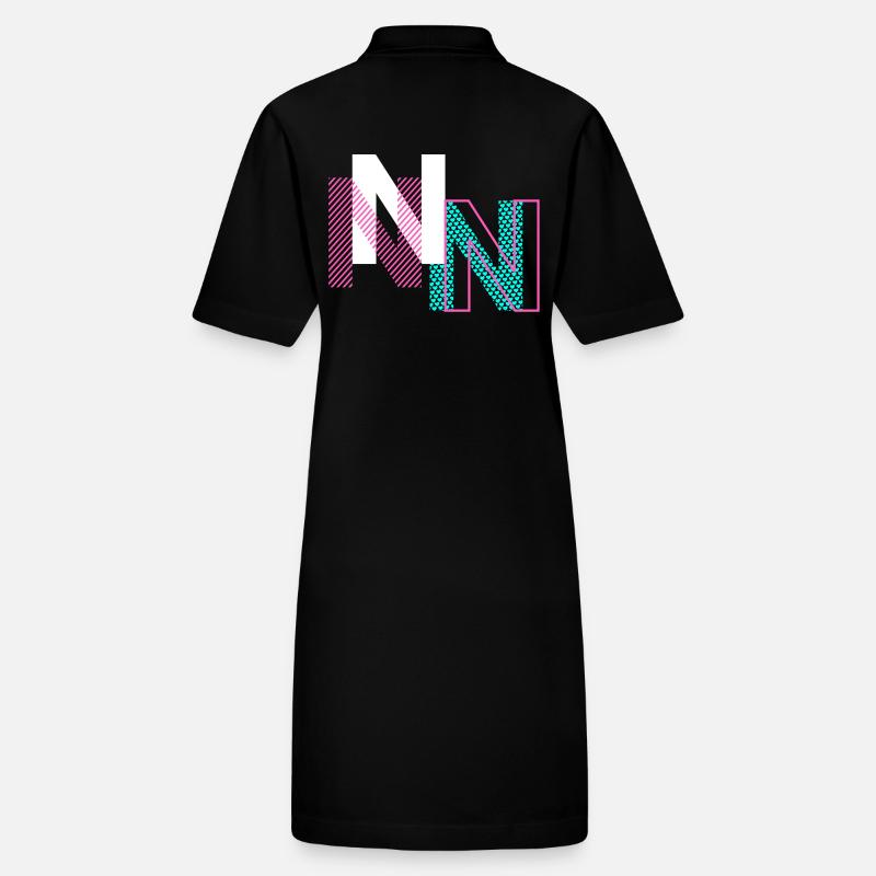 N Buchstabe Design Stanley/Stella Frauen Bio-Polokleid PAIGER