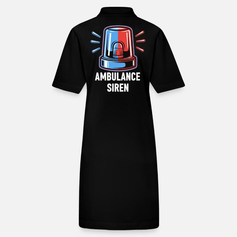 Ambulance Sirene Stanley/Stella Frauen Bio-Polokleid PAIGER