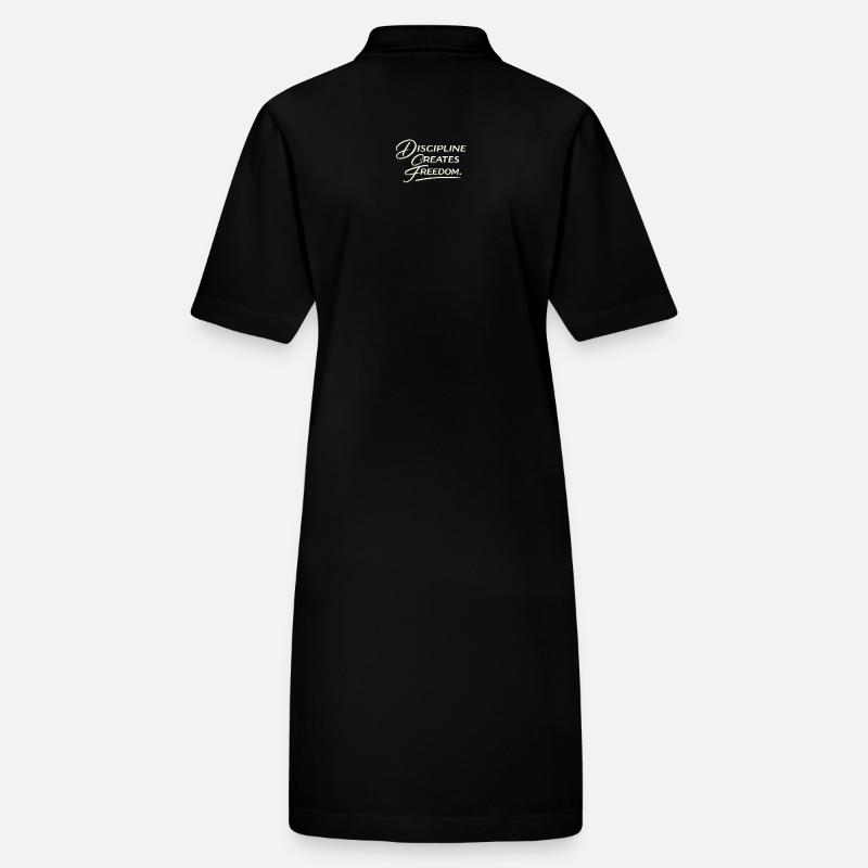 Disziplin schafft Freiheit Skript Stanley/Stella Frauen Bio-Polokleid PAIGER